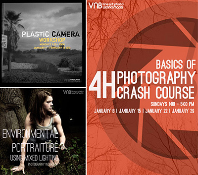 VNB Fine Art Photo Workshops Registration Now Open for Winter 2012 sessions!