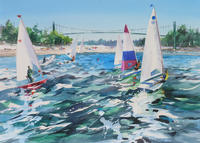 Group show at the West Vancouver Yacht Club