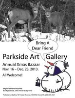 PARKSIDE ART GALLERY 5TH ANNUAL CHRISTMAS BAZAAR