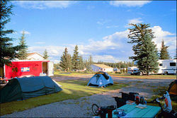RV and tent lots - No Hookups