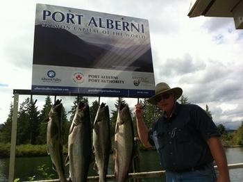 Fishing in Port Alberni, Barkley Sound