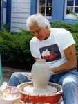 Larry Aguilar Pottery, Larry Aguilar, Qualicum Beach