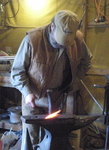 Tom Coles- Blacksmith, Tom Coles, Clearwater