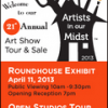 2013 OPEN STUDIO Tour - Artists in Our Midst 