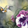 Hints of Summer - Art Show featuring work by Wendy Mould - Awesome Blossoms Floral Shop, Willowbrook Mall Langley