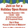 Holiday open House at Artul Living Studio