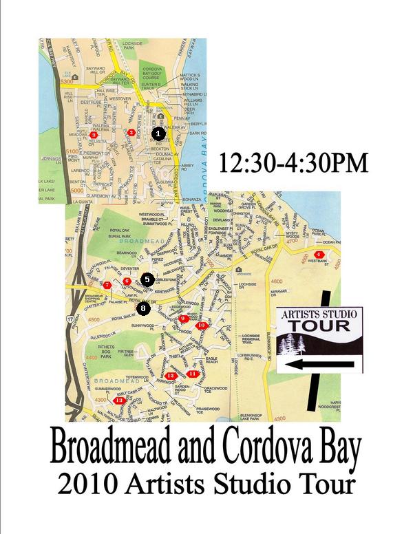Broadmead and Cordova Bay Studio Tour - Spring 2010