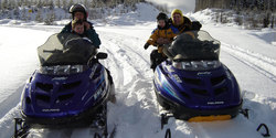 Snowmobiling