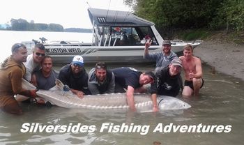 Fraser River Guided Sturgeon Fishing packages