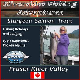 Guided Salmon Fishing tours on the Fraser River Canada