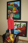 Artist, Painter, Carolyn McDonald, Cowichan Bay
