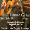 Lonnie Glass plays Lacey-Lou Tapas Lounge!