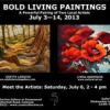 BOLD LIVING PAINTINGS Exhibition