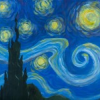 Moxies Paint Party: 'Starry Night', August 24th, 7 - 9 PM