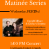 David Gillham & Chiharu Iinuma - Wednesday, February 23, 2022 at 1:00PM