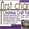 First Chance Christmas Craft Fair